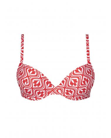 TOP BIKINI ANTIGEL COPA C LA RELAX EBB4337 COLOR: rojo, verde; TALLAS: 95 Temporada: summer24 - Colección Baño Mujer