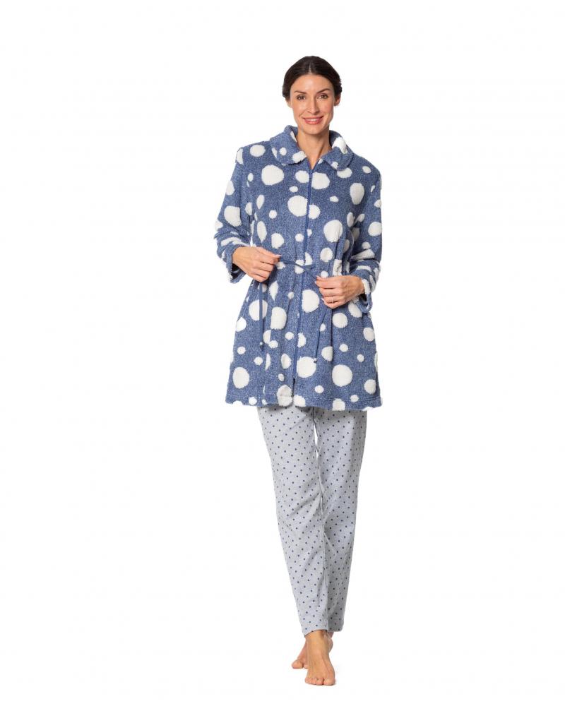CHAQUETA MUJER EGATEX 242526 TALLAS: m, l; COLOR: azul Temporada: winter 24 -   - PEPI GUERRA