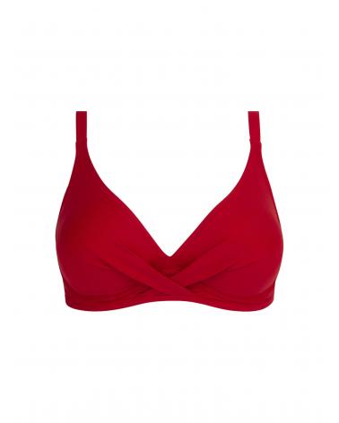 TOP BIKINI TRIANGULO COPA E FBB3314E ANTIGEL LA CHIQUISSIMA COLOR: negro, mer rouge; TALLAS: 90, 95 Temporada: summer
