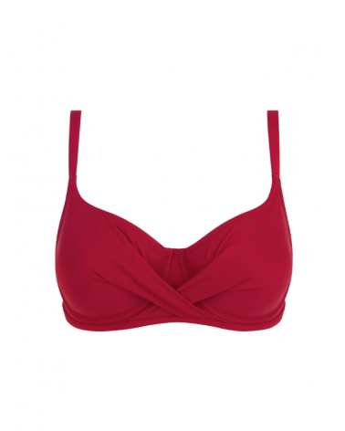 TOP BIKINI CAPACIDAD ANTIGEL COPA F LA CHIQUISSIMA FBB3514F COLOR: negro, mer ropuge; TALLAS: 90, 95 Temporada: summer