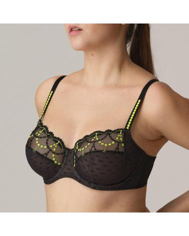SUJETADOR ARO TWIST TEPITO 142410E COLOR: negro; TALLAS: 95, 100 Temporada: winter 24 - Todos los Sujetadores para tí 