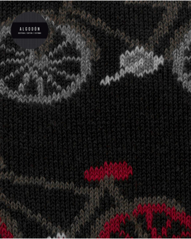 CALCETIN CRO PUNTO BLANCO BICICLETAS 73909