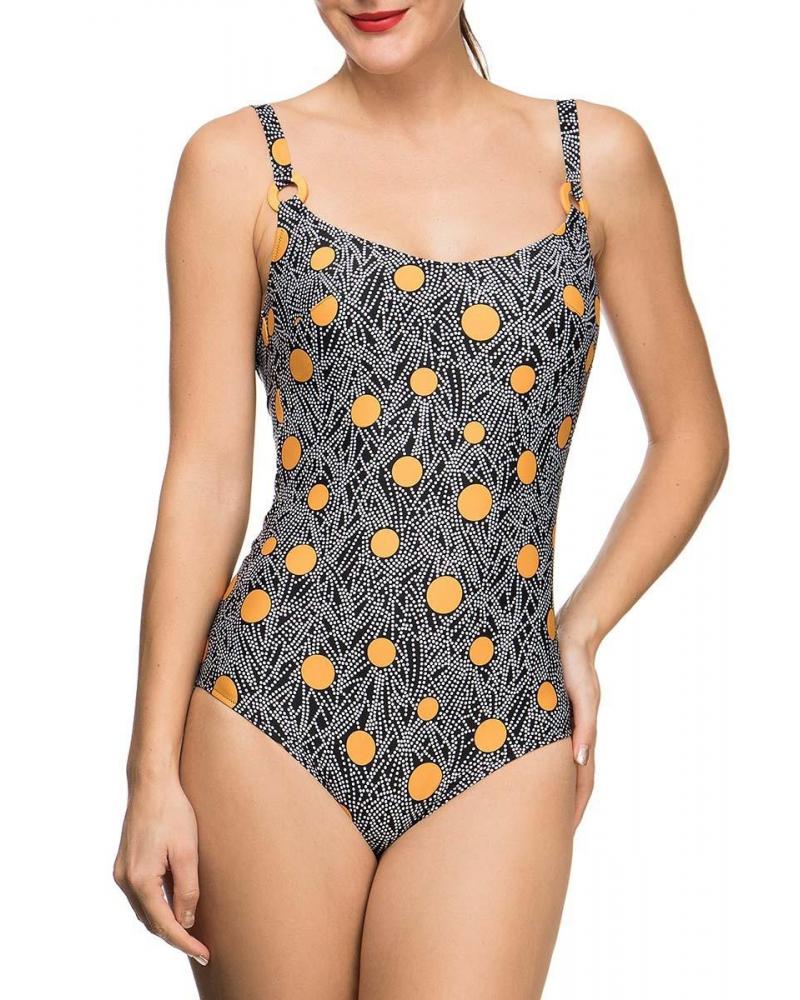 FBA7521C BAÑADOR ANTIGEL COPA C LA COSMIQUE TALLAS: m, l, xl; COLOR: negro Temporada: ver19 - Colección Baño Mujer