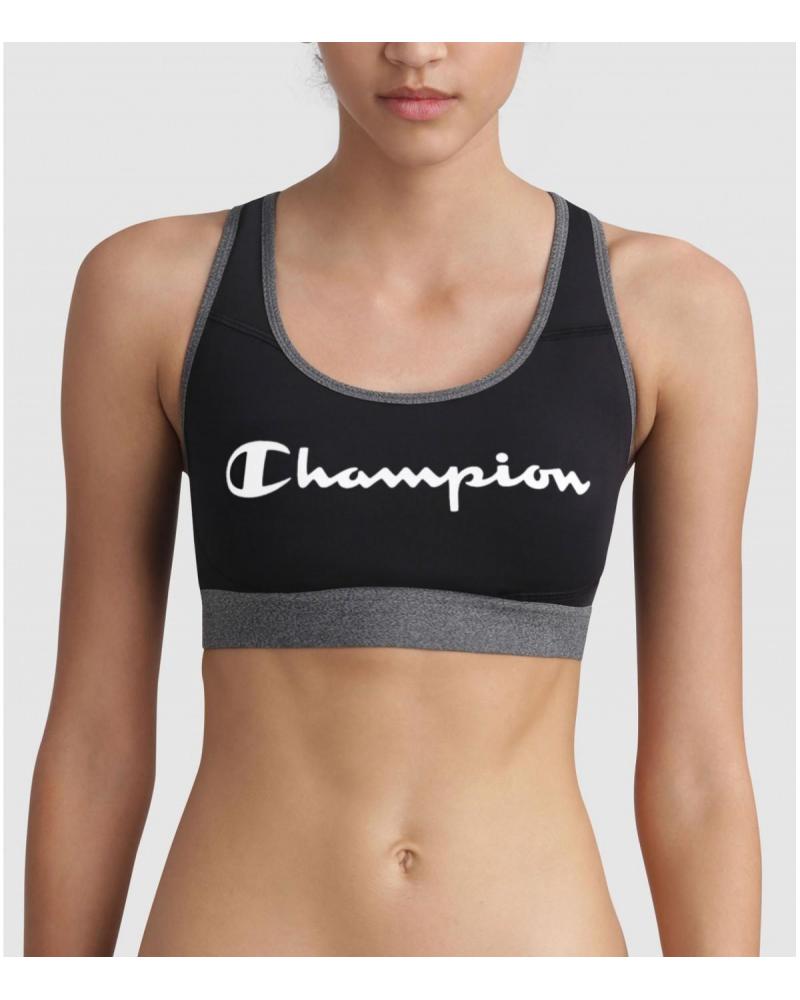 Y083G TOP SPORT CHAMPION TALLAS: m, l; COLOR: negro Temporada: ver19 - Todos los Sujetadores para tí  - PEPI GUERRA