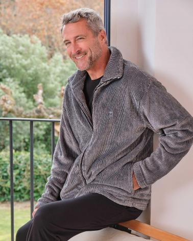 CHAQUETA HOMBRE MASSANA L746316 TALLAS: l; COLOR: negro Temporada: winter 24 - Hombre Ropa Interior y baño Online  -