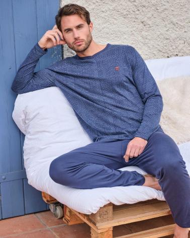 PIJAMA HOMBRE MASSANA P741340 MODAL TALLAS: m, l, xl, xxl, 3xl; COLOR: unico Temporada: winter 24 - Hombre Ropa