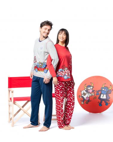 PIJAMA MUJER KUKUXUMUSU242258 MARIQUITA