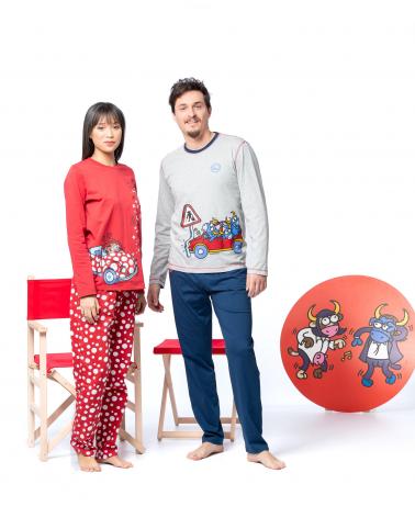 PIJAMA MUJER KUKUXUMUSU242258 MARIQUITA