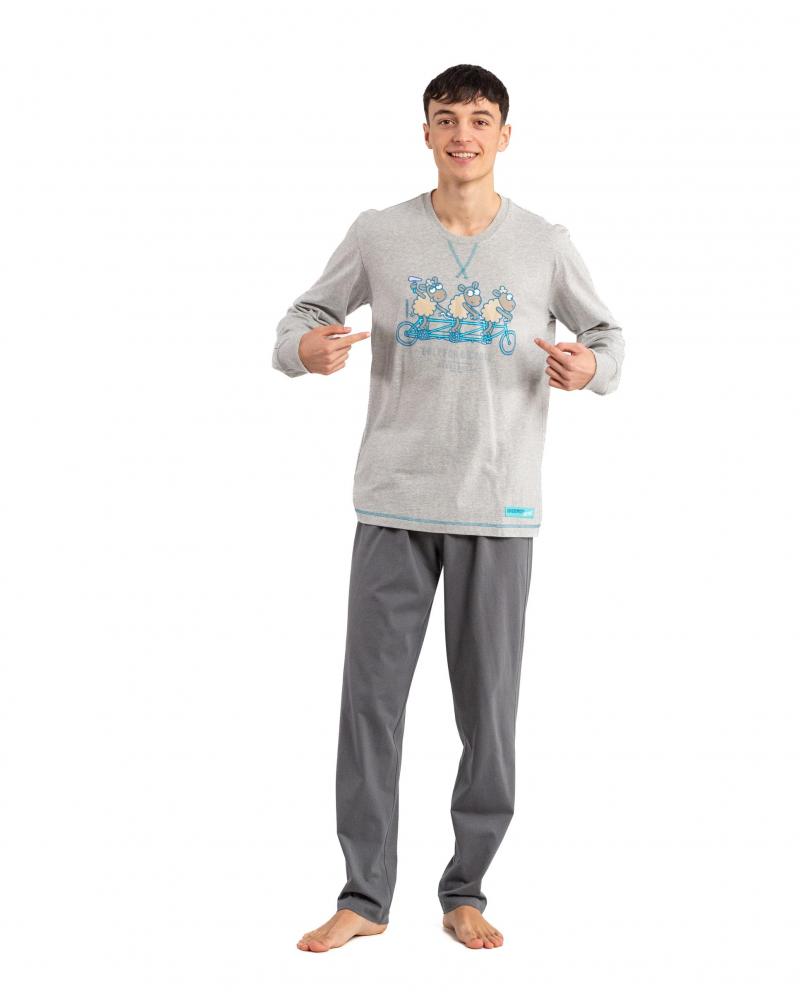 PIJAMA KUKUXUMUSU TANDEM 242251 TALLAS: m, l, xl; COLOR: unico Temporada: winter 24 - Hombre Ropa Interior y baño