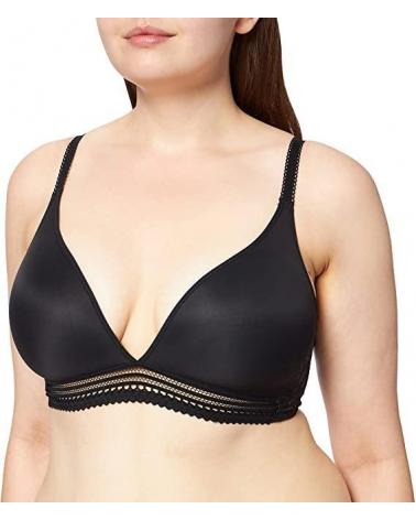 TOP PASSIONATA SIN AROS 46H50 TALLAS: m, l; COLOR: negro, talco Temporada: anteriores -   - PEPI GUERRA