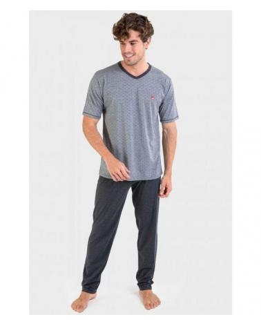 PIJAMA HOMBRE MASSABA P221328 TALLAS: m, l, xl, xxl; COLOR: unico Temporada: ver23 - Hombre Ropa Interior y baño Online