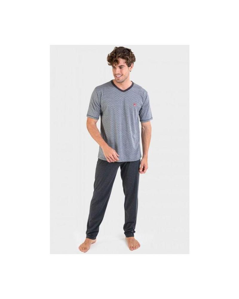 PIJAMA HOMBRE MASSABA P221328 TALLAS: m, l, xl, xxl; COLOR: unico Temporada: ver23 - Hombre Ropa Interior y baño Online
