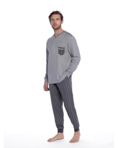PIJAMA HOMBRE GUASCH GP463 TALLAS: m, l, xl; COLOR: 807 Temporada: winter 24 -   - PEPI GUERRA