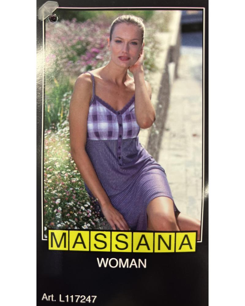 CAMISOLA MASSANA L117247 CAMISOLA MASSANA TALLAS: xl; COLOR: morado Temporada: anteriores - Toda la lencería de noche
