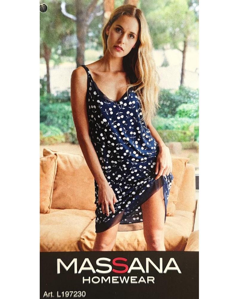 L197230 CAMISON MASSANA TALLAS: l, xl, xxl; COLOR: marino Temporada: ver19 - Toda la lencería de noche de mujer online 