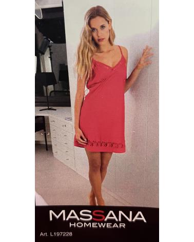 l197228 camison massana TALLAS: l, xl; COLOR: fresa Temporada: ver19 - Toda la lencería de noche de mujer online  -