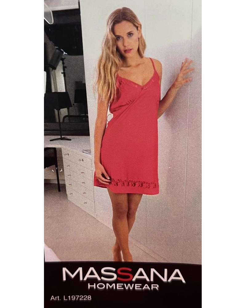 l197228 camison massana TALLAS: l, xl; COLOR: fresa Temporada: ver19 - Toda la lencería de noche de mujer online  -