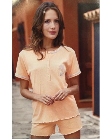 PIJAMA MUJER MASSANA P081266 TALLAS: m; COLOR: cielo Temporada: anteriores - Toda la lencería de noche de mujer online 