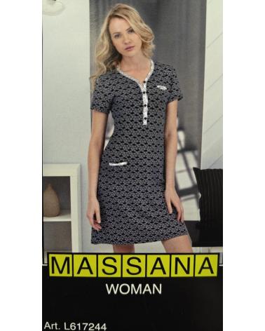 CAMISOLA MASSANA MANGA CORTA L617244 TALLAS: m, l; COLOR: lila Temporada: anteriores -   - PEPI GUERRA