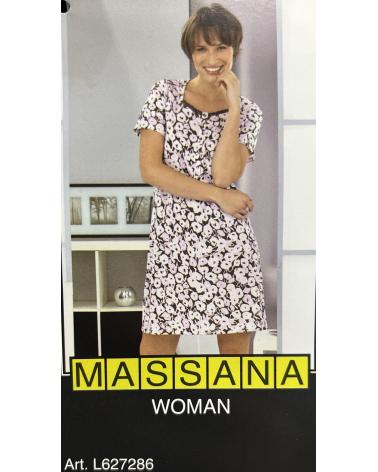 CAMISOLA MUJER MASANNA SEÑORA MANGA CORTA L627286 TALLAS: m, l, xl, xxl; COLOR: cafe Temporada: invierno 2012 - Toda la