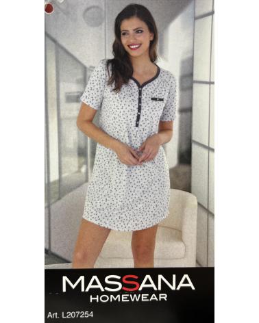 P207254 CAMISOLA SRA MASSANA COLOR: gris; TALLAS: xs, l, xl, xxl, 3xl Temporada: ver21 - Toda la lencería de noche de