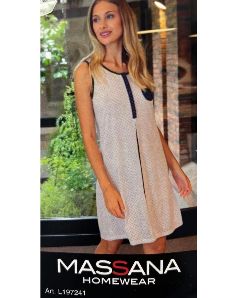 l197241 camison massana L197241 COLOR: blanco; TALLAS: l, xl, xxl, 3xl Temporada: ver19 - Toda la lencería de noche de