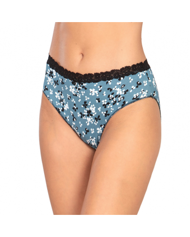 P2 BRISLIP COQ BLACK BLOOM CL TALLAS: m, l; COLOR: unico Temporada: winter 24 - Todas las braguitas mujer online  -