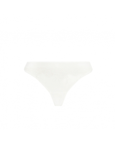 Tanga Lise Charmel colección Splendeur Soie TALLAS: xs, s, m, l, xl; COLOR: negro, ecru nacre, splendeur aurore