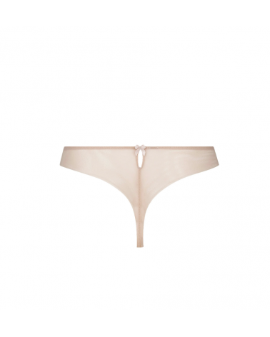 Tanga Lise Charmel colección Splendeur Soie TALLAS: xs, s, m, l, xl; COLOR: negro, ecru nacre, splendeur aurore
