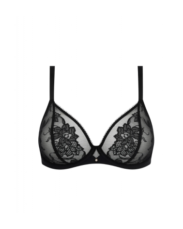 Sujetador Capacidad Lise Charmel colección Adorable en Sexy BCH6785 COLOR: rojo, negro; TALLAS: 85d, 90d, 95d, 100d