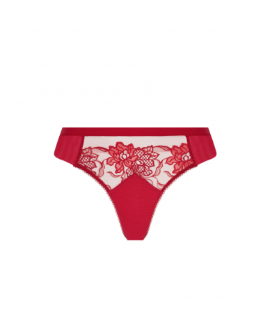 Tanga Lise Charmel colección Adorable en Sexy TALLAS: xs, s, m, l, xl; COLOR: rojo, negro  -   - PEPI GUERRA