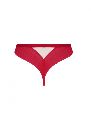 Tanga Lise Charmel colección Adorable en Sexy TALLAS: xs, s, m, l, xl; COLOR: rojo, negro  -   - PEPI GUERRA