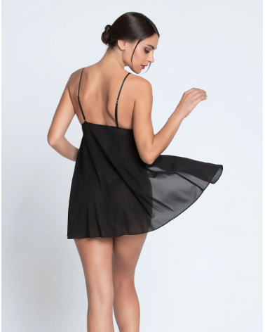 Camisón Lise Charmel colección Eclats D'Or COLOR: negro; TALLAS: 38, 40, 42, 44, 46  -   - PEPI GUERRA