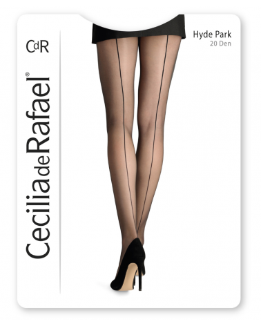 PANTY CECILIA DE RAFAEL HYDE PARK 20DEN 27193 TALLAS: s; COLOR: cava Temporada: winter 24 - Todas las medias y
