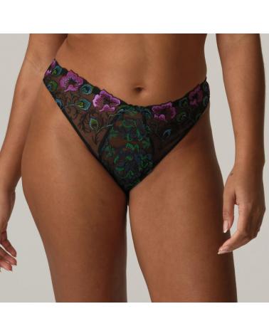 Tanga Prima Donna San Angel COLOR: negro; TALLAS: 38, 40, 42, 44, 46  -   - PEPI GUERRA