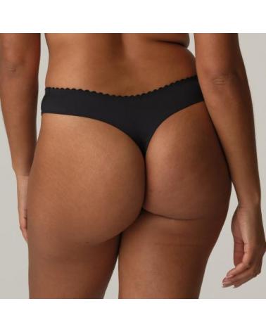 Tanga Prima Donna San Angel COLOR: negro; TALLAS: 38, 40, 42, 44, 46  -   - PEPI GUERRA