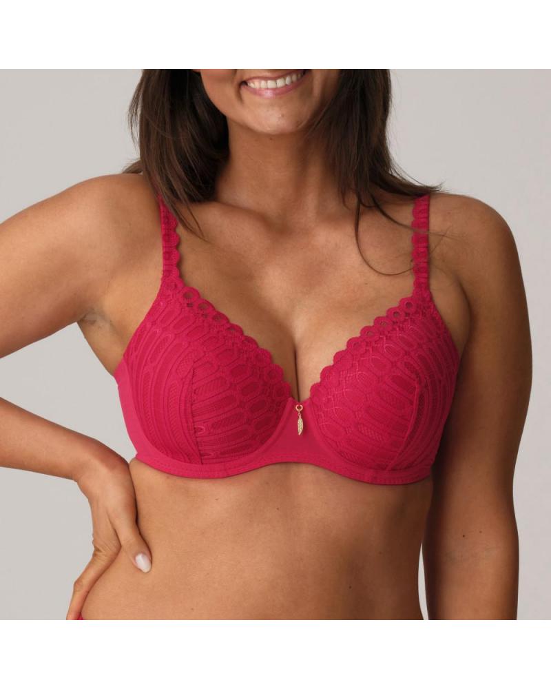 Sujetador Preformado Prima Donna Twist colección Los Ayala COLOR: rojo; TALLAS: 90c, 95c, 100c, 105c, 110c, 85d, 90d