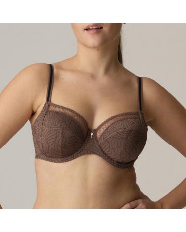 Sujetador Prima Donna Twist colección Ajusco COLOR: marrón; TALLAS: 90c, 95c, 100c, 105c, 110c, 115c, 85d, 90d, 95d