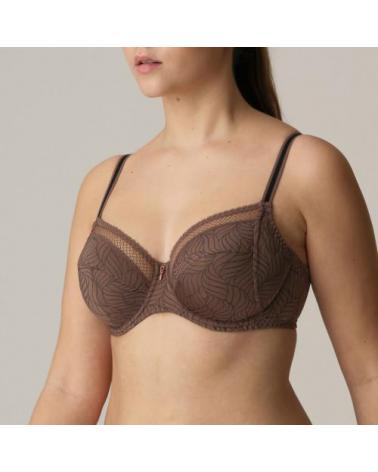 Sujetador Prima Donna Twist colección Ajusco COLOR: marrón; TALLAS: 90c, 95c, 100c, 105c, 110c, 115c, 85d, 90d, 95d