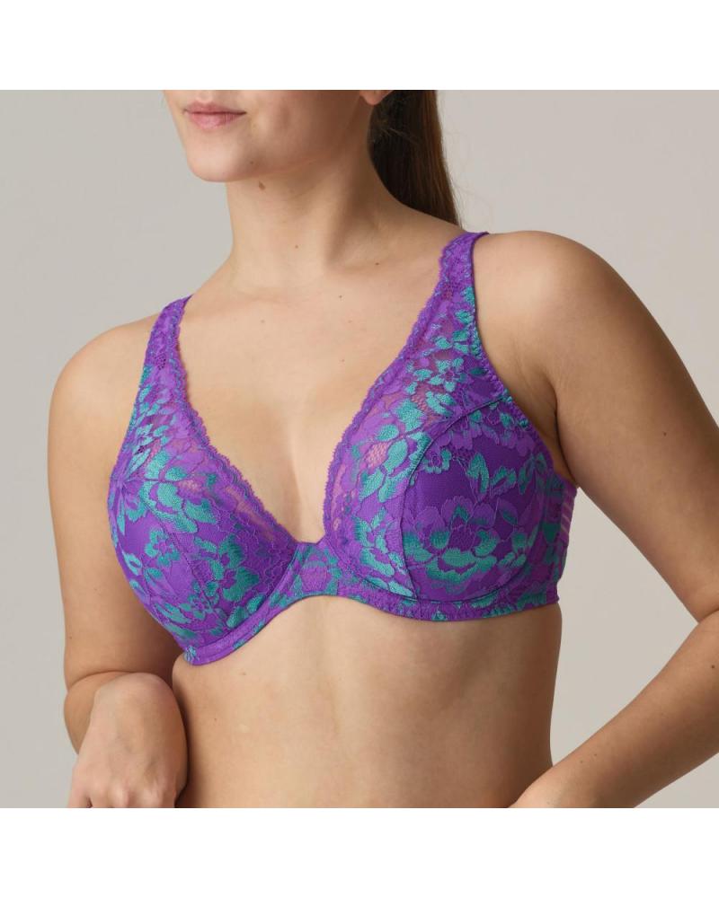 Sujetador Bralette Prima Donna Twist colección Verao COLOR: morado vivo; TALLAS: 90c, 95c, 100c, 105c, 85d, 90d, 95d