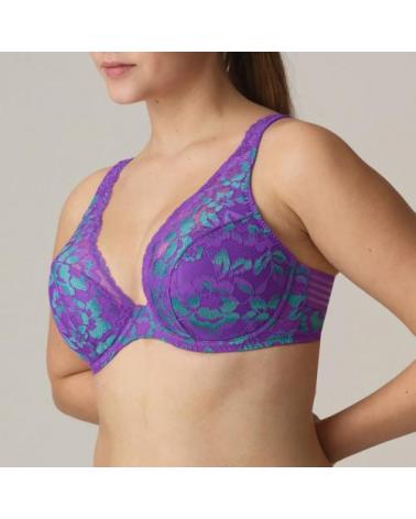 Sujetador Bralette Prima Donna Twist colección Verao COLOR: morado vivo; TALLAS: 90c, 95c, 100c, 105c, 85d, 90d, 95d