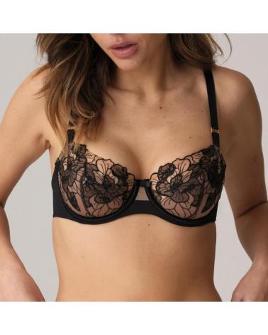 Sujetador Preformado Marie Jo colección Sancha COLOR: negro; TALLAS: 85b, 90b, 95b, 100b, 85c, 90c, 95c, 100c, 85d