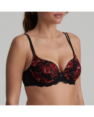 Sujetador Preformado Marie Jo colección Selyna COLOR: negro; TALLAS: 85b, 90b, 95b, 100b, 85c, 90c, 95c, 100c, 85d