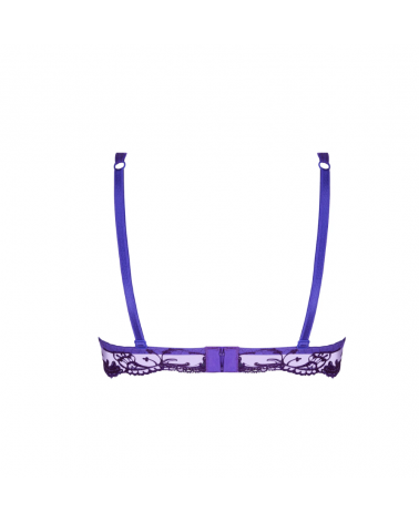 Bralette Lise Charmel colección Splendeur Soie ACC6580 TALLAS: s, m, l; COLOR: negro, morado vivo, ecru nacre