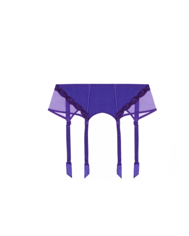 Liguero Lise Charmel colección Splendeur Soie ACC4980 TALLAS: s, m, l, xl; COLOR: negro, morado vivo, ecru nacre