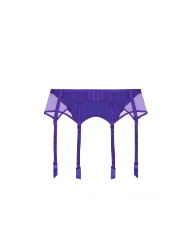 Liguero Lise Charmel colección Splendeur Soie ACC4980 TALLAS: s, m, l, xl; COLOR: negro, morado vivo, ecru nacre