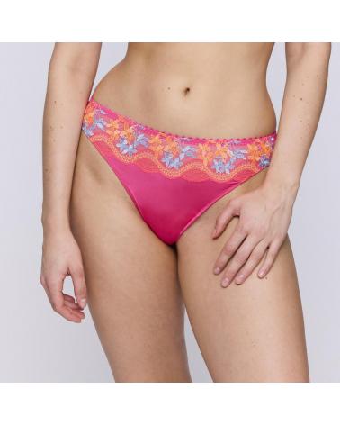 Tanga Prima Donna colección Cala Luna COLOR: rosa flúor; TALLAS: 38, 40, 42, 44, 46  -   - PEPI GUERRA