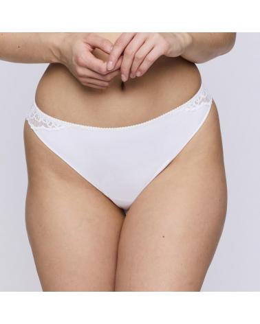 Tanga Prima Donna colección Salerno COLOR: blanco; TALLAS: 38, 40, 42, 44, 46  -   - PEPI GUERRA