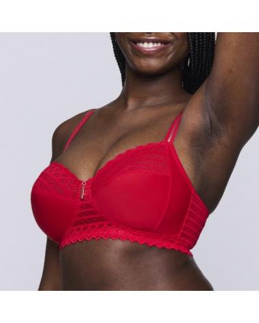 Sujetador Prima Donna Twist colección East End COLOR: rojo; TALLAS: 90c, 95c, 100c, 105c, 110c, 90d, 95d, 100d, 105d