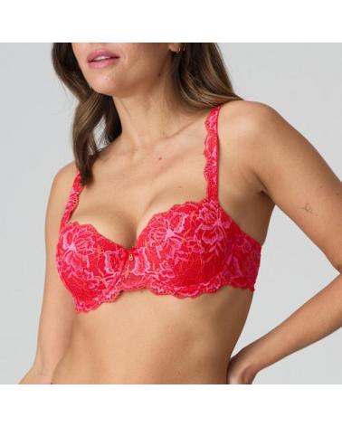 Sujetador Balconet Marie Jo colección Manyla COLOR: rojo; TALLAS: 85b, 90b, 95b, 100b, 85c, 90c, 95c, 100c, 85d, 90d